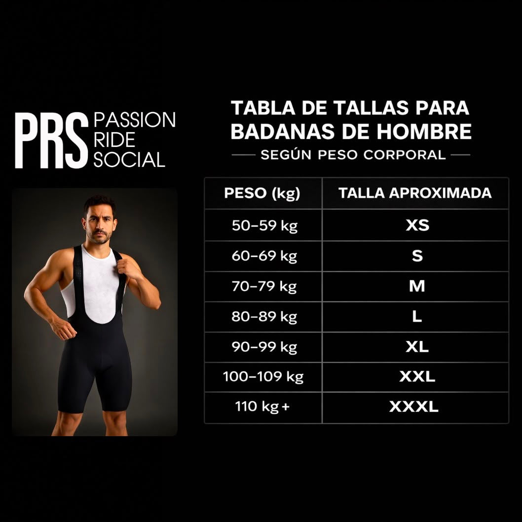 BADANA DE CICLSIMO PRO CON COSTURAS NEGRA